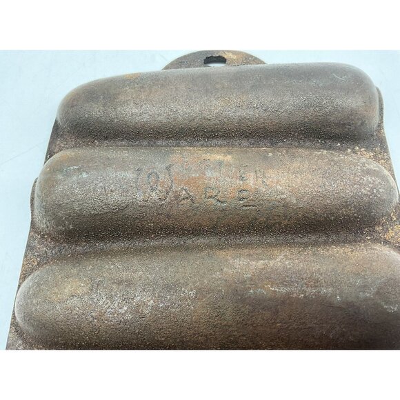 Wagner Ware Vintage 7 Corn Cob Stick Cornbread Cast Iron Pan Made in the USA - Picture 14 of 16